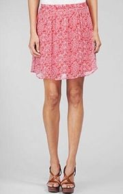 Ella Moss Women’s L Red Cisco Paisley Skirt