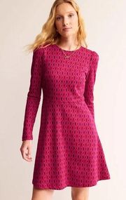 Boden Jacquard A-line Mini Dress