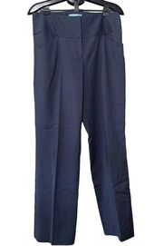 Antonio Melani High-Rise Dressy Navy Trousers 12
