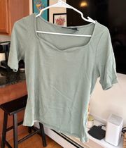 Sage Green Top