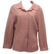 Light Pink Wool Lord & Taylor Jacket Size 10