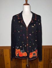 Funky Vintage Designer Originals Fall Cardigan Sweater!