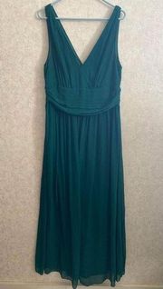 Ever Pretty women’s size 16 sleeveless green maxi dress