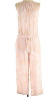 Anthropologie  Cloth And Stone Pink Halter Jumpsuit Size XS New Without Tags