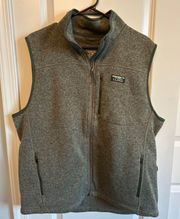 Large L.l. Bean Vest 