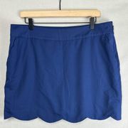 Vineyard Vines Scallop Skort Navy Women’s Size 14