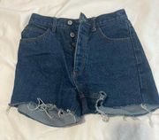 brandy melville jean shorts