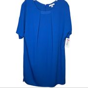 Halston Blue Dress nwt