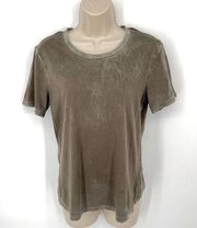 Cotton Citizen NEW Women's Standard Tee Relaxed Fit Size M Vintage Taupe