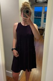 AK  Purple Swing Dress