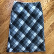 NWOT Gray wool pencil skirt