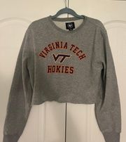 Virginia Tech Cropped Hoodie