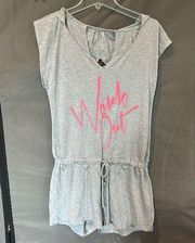 Material Girl Romper with hood