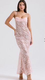 Azzurra Maxi Pink Dress