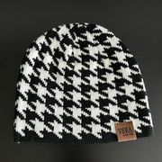 VERA Houndstooth Beanie