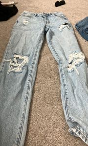 Ripped Mom Jeans