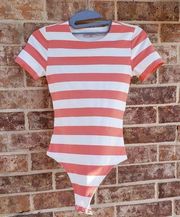 Aritzia Babaton Striped bodysuit XS