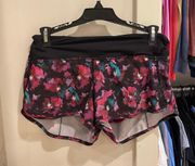 Lululemon Printed Speed up  Shorts 6