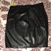 Leather Skirt F21