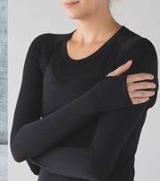 Swiftly Tech Long Sleeve Size 4 In Black