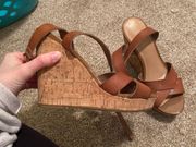 Tan Wedges