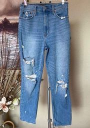 Abercrombie & Fitch ultra high rise mom  jeans size 27 4R