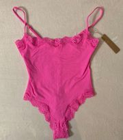 Pink LACE Bodysuit 