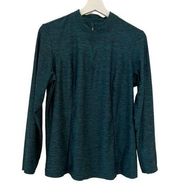 Torrid Green 1/4 Zip Pullover Activewear Top 0 (L)