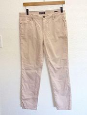 Buffalo David Bitton Daily Mid Rise Stretch Skinny Ankle Grazer Light Pink Jeans