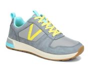 Vionic Gray With Yellow&Blue Detail Retro Vibe Rechelle Sneakers Sz.8