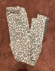 Cheetah print leggings