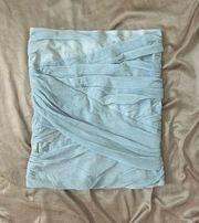 Free People Pastel Blue Mini Skirt