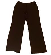 Ann Klein Brown Straight Leg Dress Pants - Woman’s Size 10