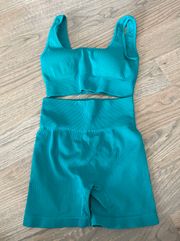 Turquoise Workout Set 