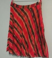 NWT  Multicolor Skirt Size 16