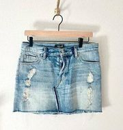 NWT Rails Wynonna Cut Off Skirt in Medium Vintage Wash in Size 27