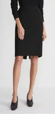 Lafayette 148 • Punto Milano Pencil Skirt black ponte stretch fitted slim