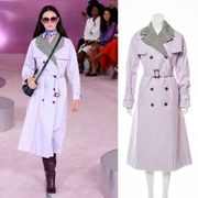 Kate Spade New York Menswear Lapel Trench Coat Jacket Medium