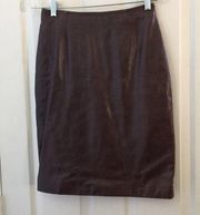 Ladies’ Pelle Studio (Wilsons) Genuine Leather Skirt (8)