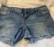 Aeropostale Cut Off Style Jean Shorts size 9/10