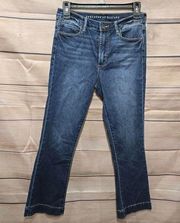 Articles of Society Chelsea Dark Wash High-Rise Crop Capri Women's Jeans Size 27