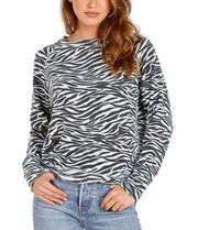 𝅺lna Clothing Brushed Zebra Vintage Raglan top