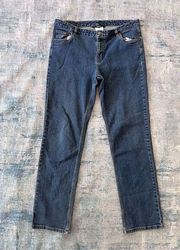 Woolrich Relaxed Fit Straight Leg Denim Jeans Size 12