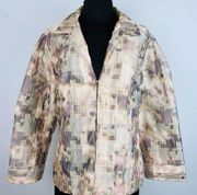 Chico's Abstract Print Jacket Blazer 2