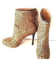 Ann Taylor leopard cheetah animal bootie (Nadia)