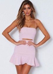 Baby Pink Ruffle Dress