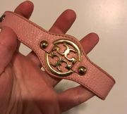 Vintage Y2k  Leather Style Pink Cuff