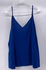 Zac and Rachael 3X Womens blue spaghetti strap top