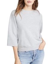 Maya Crew Cut-Off Sweatshirt