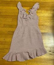 Gingham Mini Dress